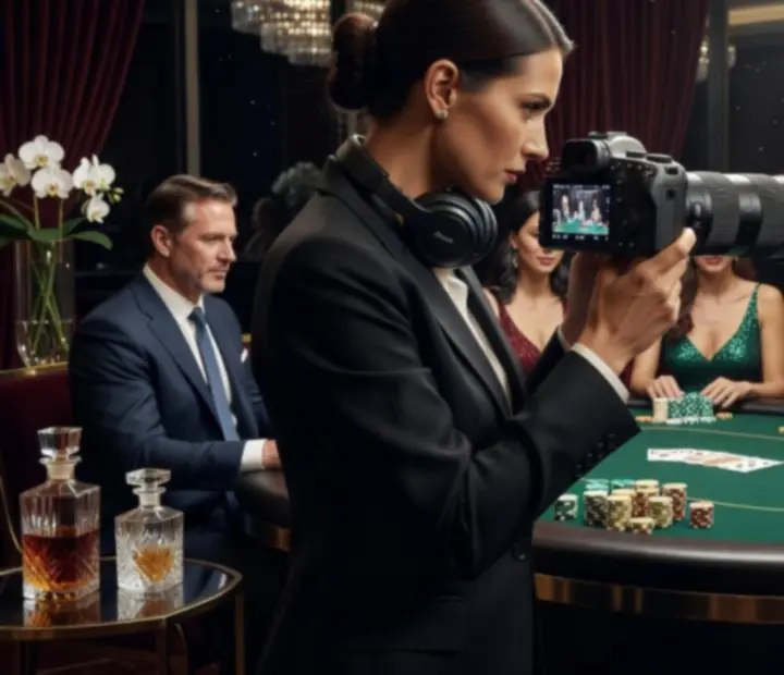 Profesionální fotograf zachycuje detaily pokerové party Mistiora